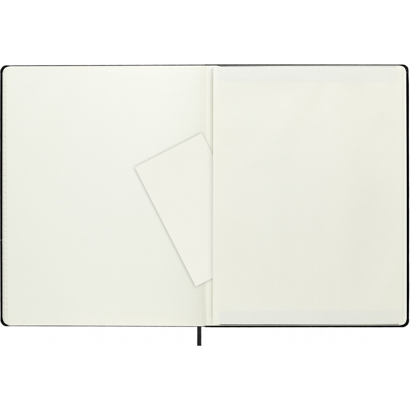 Notes MOLESKINE Classic, XXL, 21,6x27,9cm, w linie, twarda oprawa, czarny, 192 strony