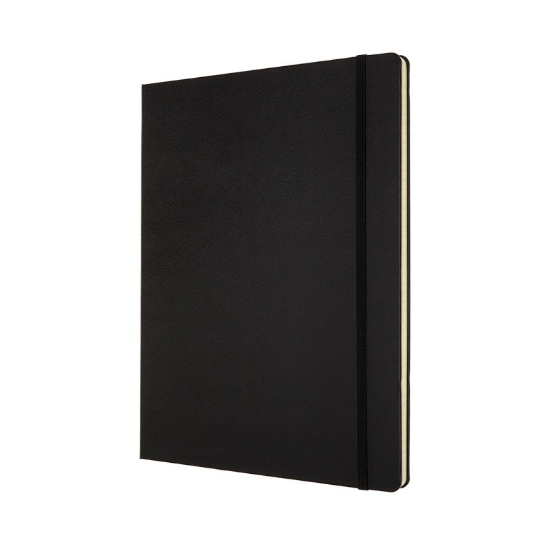 Notes MOLESKINE Classic, XXL, 21,6x27,9cm, w linie, twarda oprawa, czarny, 192 strony