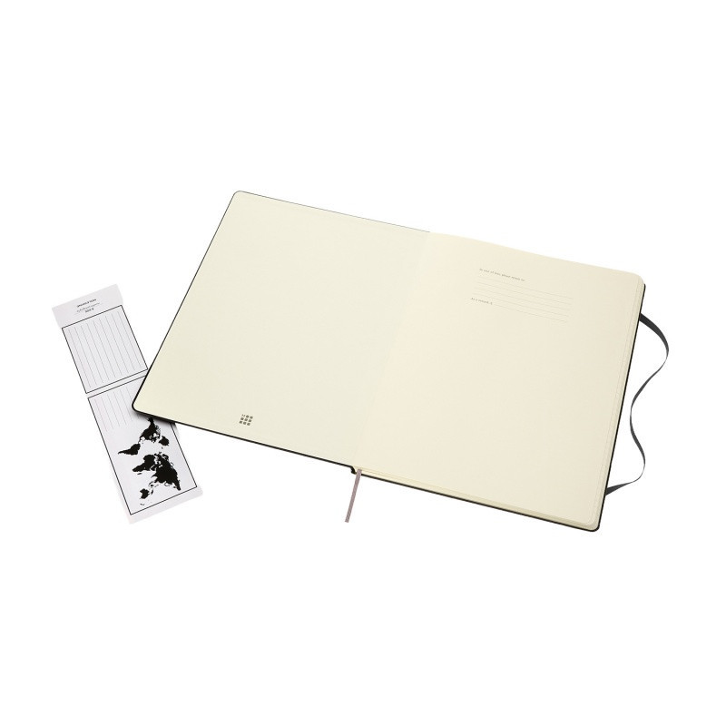 Notes MOLESKINE Classic, XXL, 21,6x27,9cm, w linie, twarda oprawa, czarny, 192 strony