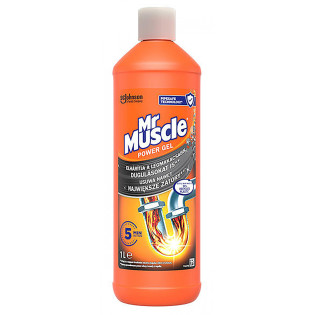 Żel do udrażniania rur MR MUSCLE Power Gel, 1l