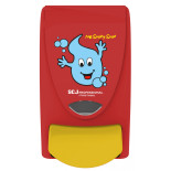 Dozownik do mydła w pianie DEB Mr Soapy, 1l, czerwony