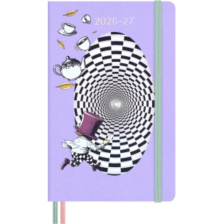 Kalendarz tygodniowy MOLESKINE 2026 Alice, 18M, L, 13x21cm