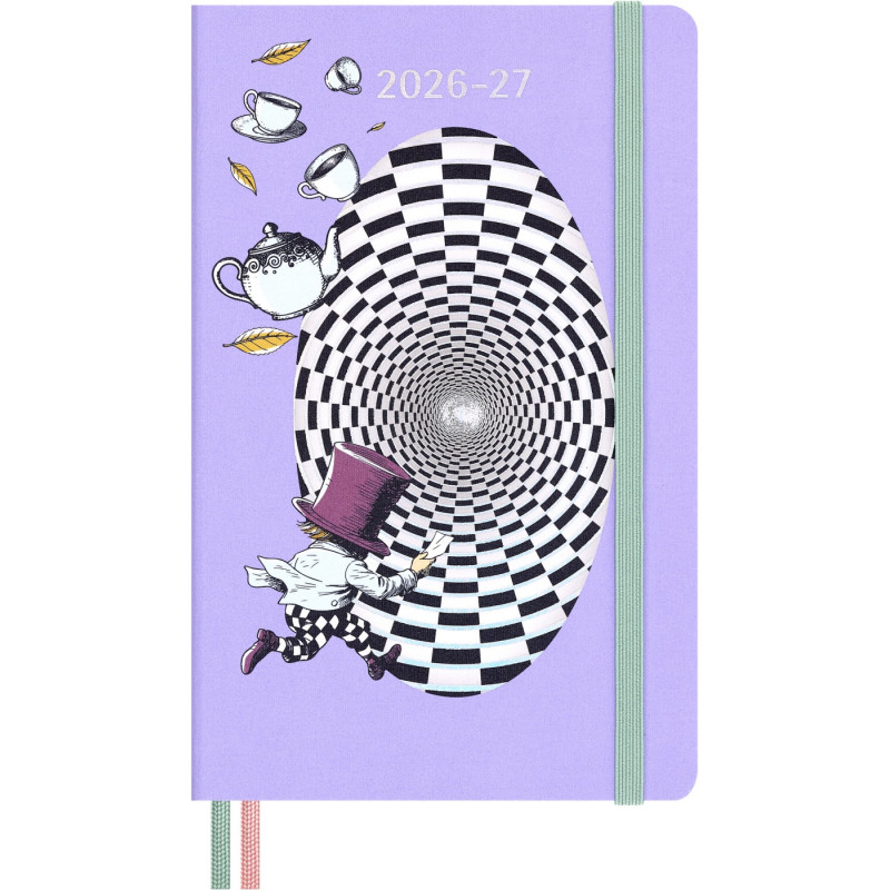 Kalendarz tygodniowy MOLESKINE 2026 Alice, 18M, L, 13x21cm