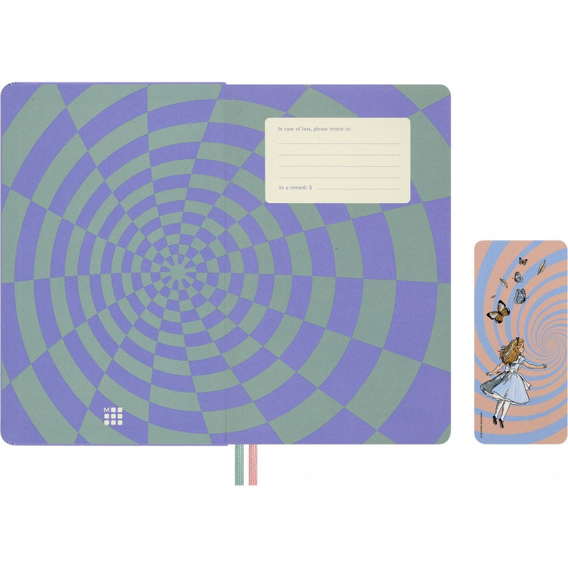 Kalendarz tygodniowy MOLESKINE 2026 Alice, 18M, L, 13x21cm
