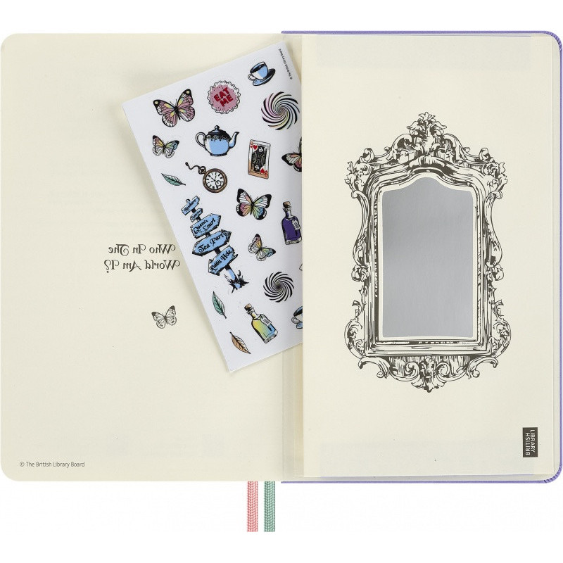 Kalendarz tygodniowy MOLESKINE 2026 Alice, 18M, L, 13x21cm
