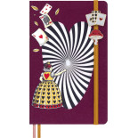 Przypinki MOLESKINE 2026 Alice, Mushroom + Cards