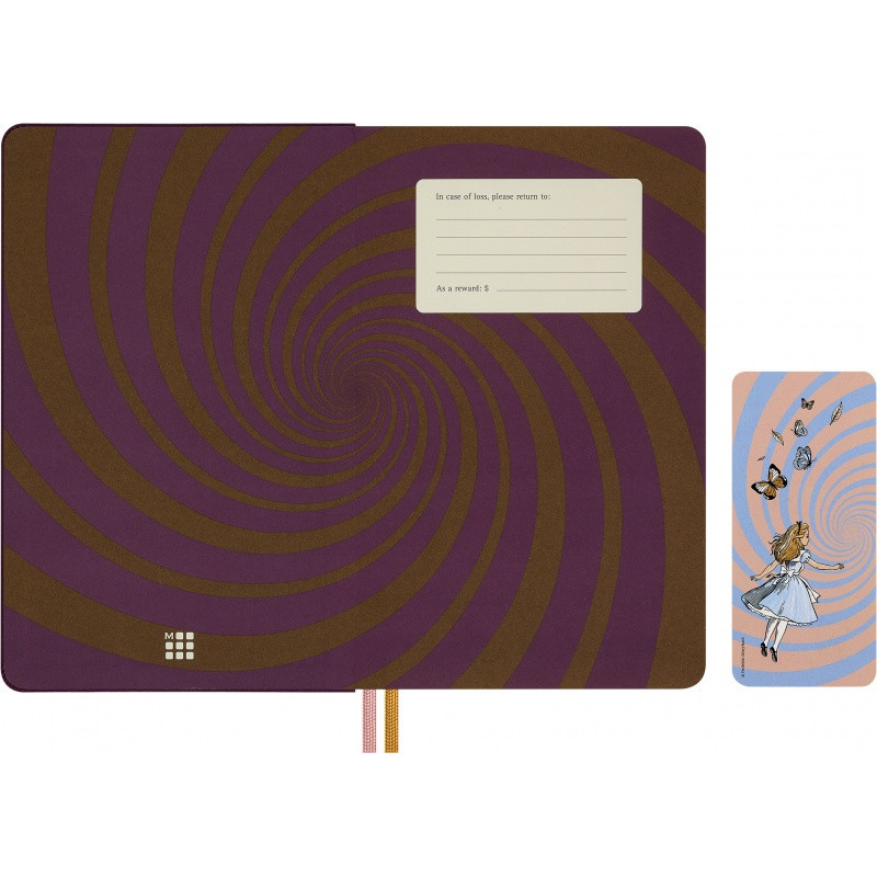 Notes MOLESKINE 2026 Alice, L, 13x21cm, gładki