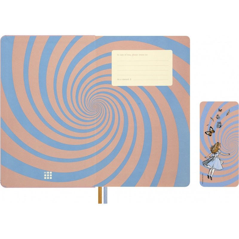 Notes MOLESKINE 2026 Alice, L, 13x21cm, w linie