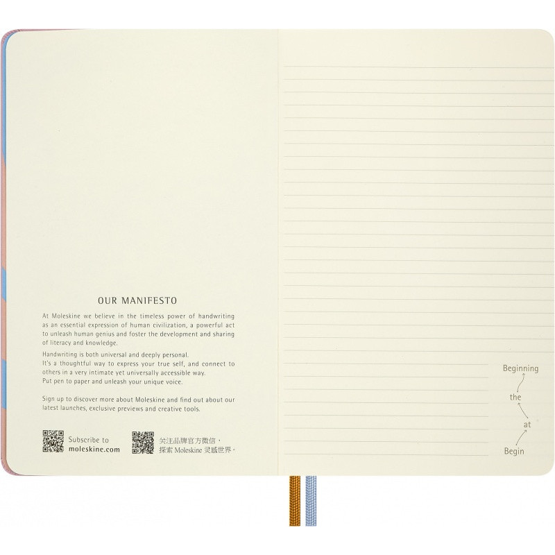 Notes MOLESKINE 2026 Alice, L, 13x21cm, w linie