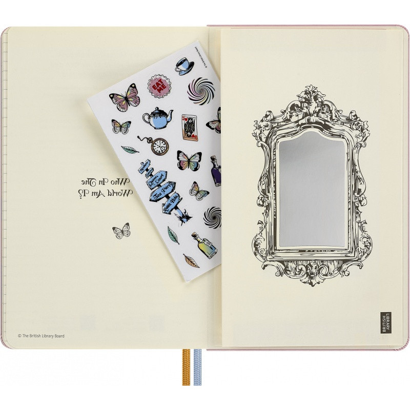 Notes MOLESKINE 2026 Alice, L, 13x21cm, w linie, box