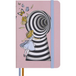 Zestaw MOLESKINE 2026 Alice: notes P, 9x14cm + 3 mini ołówki + piórnik + box