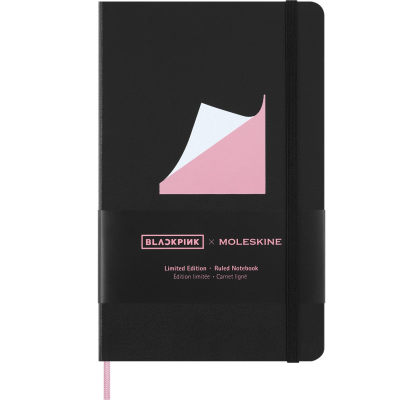 Notes MOLESKINE 2026 Blackpink, L, 13x21cm, w linie