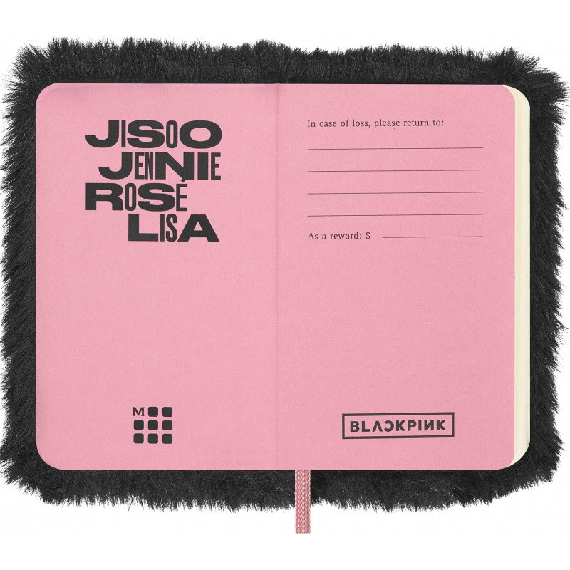 Notes MOLESKINE 2026 Blackpink, XS, gładki, box