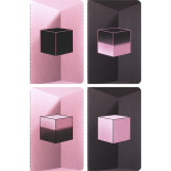 Zestaw MOLESKINE 2026 Blackpink: zeszyt Cahier P, 9x14cm, w linie