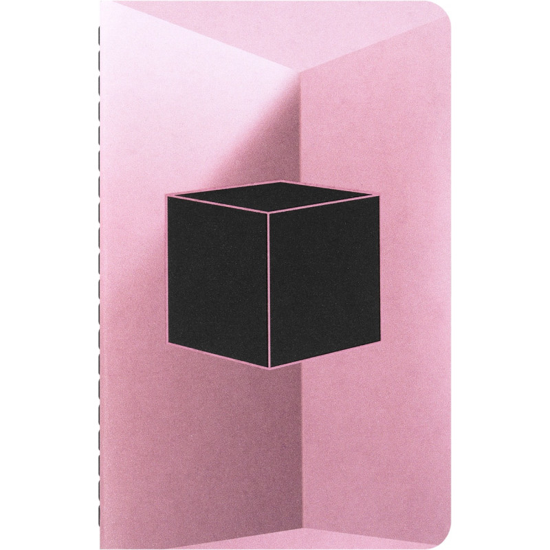 Zestaw MOLESKINE 2026 Blackpink: zeszyt Cahier P, 9x14cm, w linie