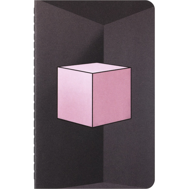 Zestaw MOLESKINE 2026 Blackpink: zeszyt Cahier P, 9x14cm, w linie