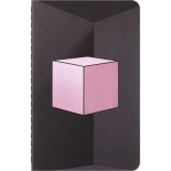 Zestaw MOLESKINE 2026 Blackpink: zeszyt Cahier P, 9x14cm, w linie