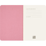 Zestaw MOLESKINE 2026 Blackpink: zeszyt Cahier P, 9x14cm, w linie
