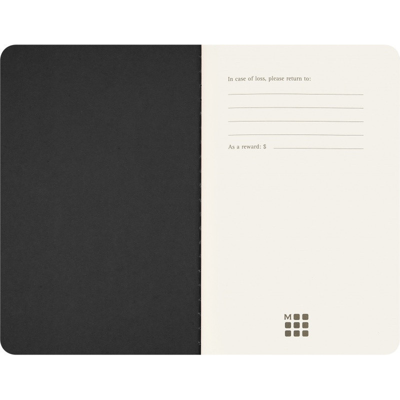 Zestaw MOLESKINE 2026 Blackpink: zeszyt Cahier P, 9x14cm, w linie