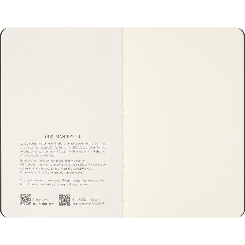 Zestaw MOLESKINE 2026 Blackpink: zeszyt Cahier P, 9x14cm, w linie