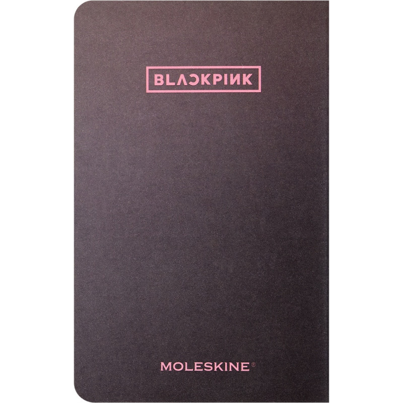 Zestaw MOLESKINE 2026 Blackpink: zeszyt Cahier P, 9x14cm, w linie