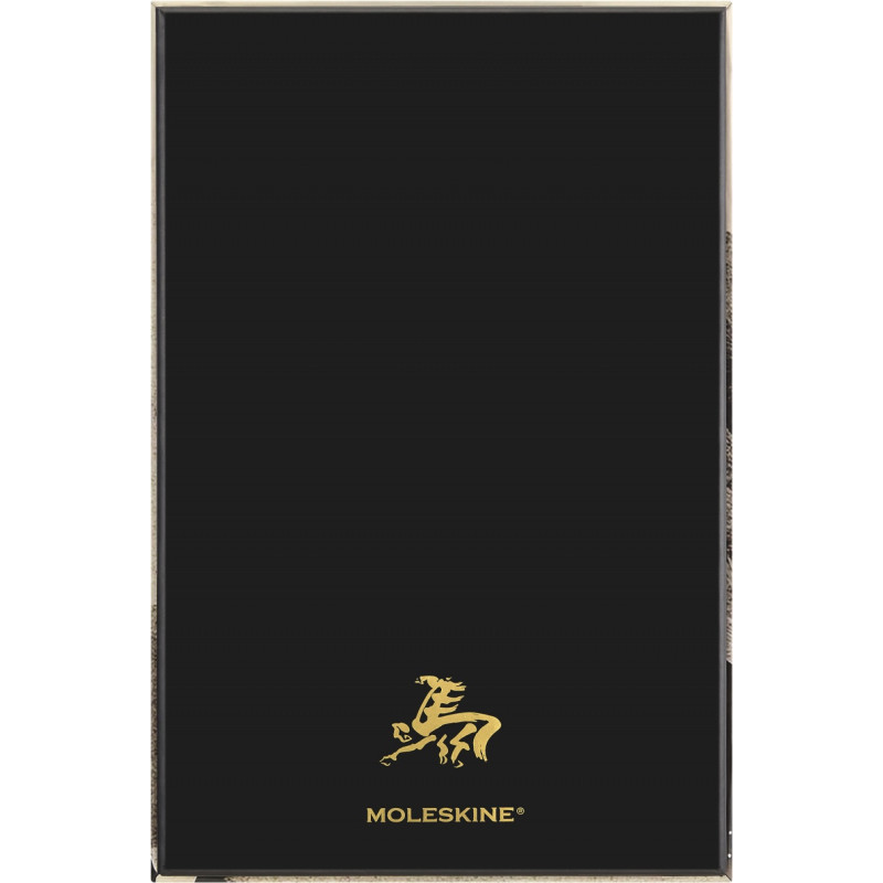Notes MOLESKINE 2026 Horse, L, w linie, Calligraphy, box