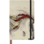 Notes MOLESKINE 2026 Horse, L, w linie, Calligraphy