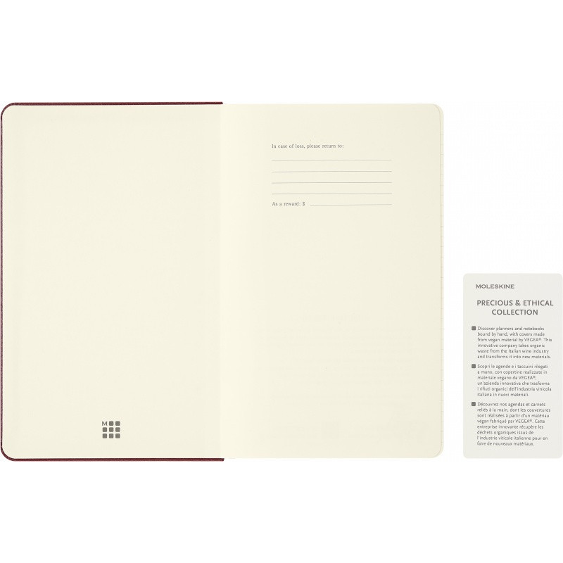 Notes MOLESKINE 2026 Horse, L, w linie, Vegea, box
