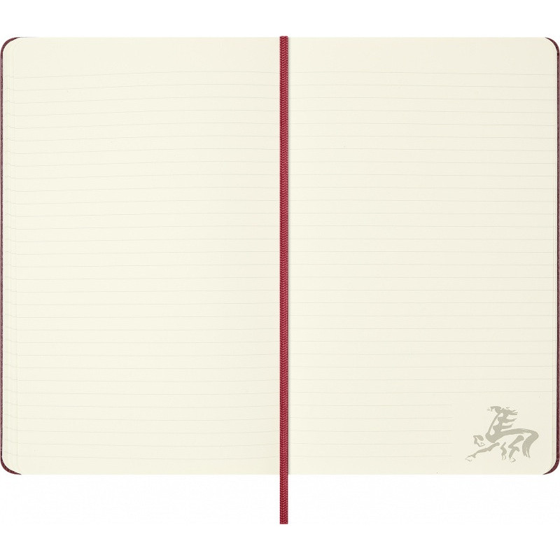 Notes MOLESKINE 2026 Horse, L, w linie, Vegea, box