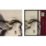 Zestaw kreatywny MOLESKINE 2026 Horse: notes Calligraphy + Japanese Album + Kaweco + Washi