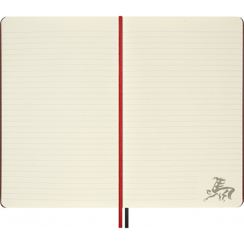 Zestaw MOLESKINE 2026 Horse: notes L w linie + Woodcut + ołówek Blackwing