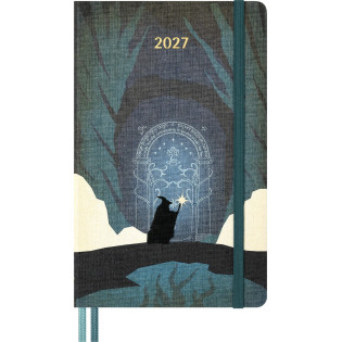 Kalendarz tygodniowy MOLESKINE 2026 Lord of the Rings, 12M, L, 13x21cm