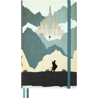 Notes MOLESKINE 2026 LOTR Aragorn, L, 13x21cm, w linie