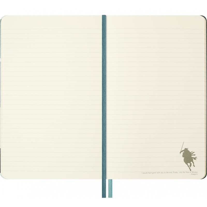 Notes MOLESKINE 2026 LOTR Aragorn, L, 13x21cm, w linie