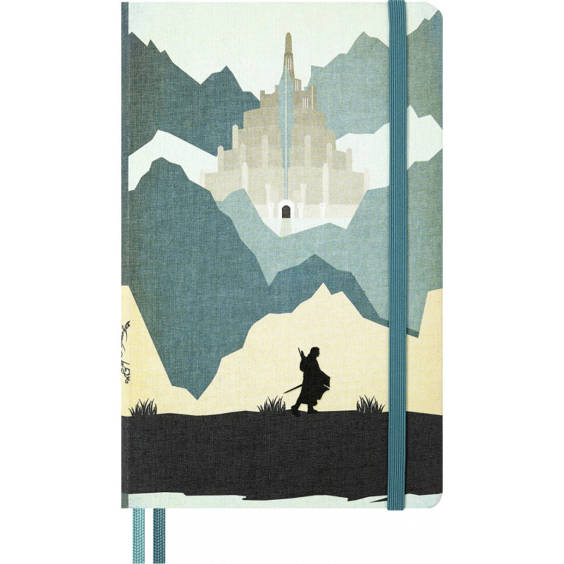 Notes MOLESKINE 2026 LOTR Aragorn, L, 13x21cm, w linie, box