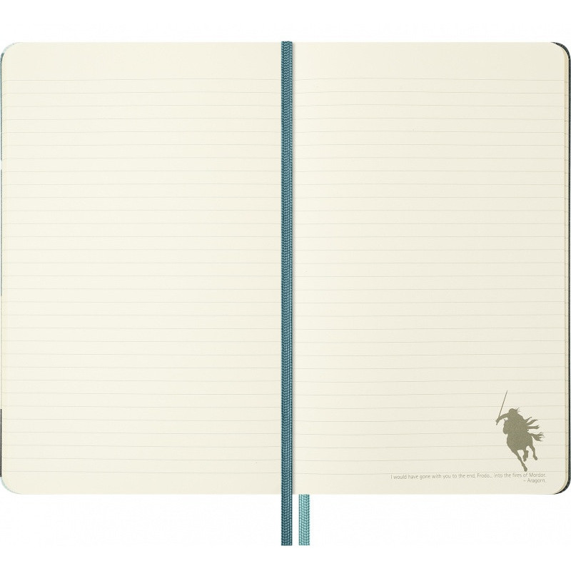 Notes MOLESKINE 2026 LOTR Aragorn, L, 13x21cm, w linie, box
