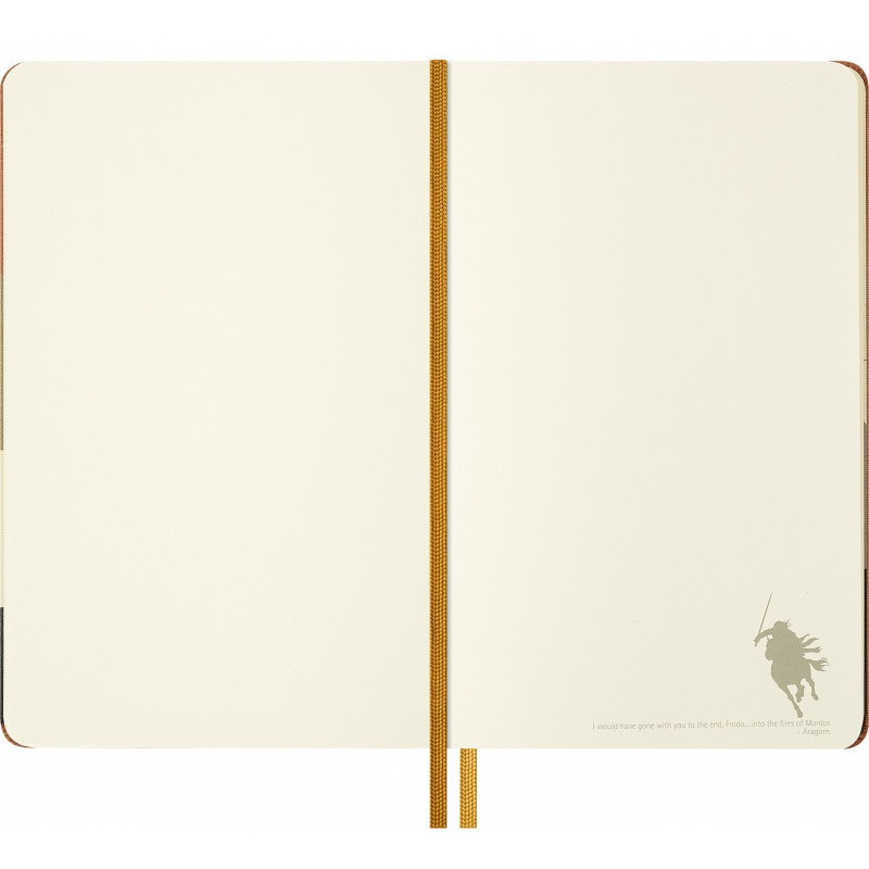 Notes MOLESKINE 2026 LOTR Frodo Sam, L, 13x21cm, gładki
