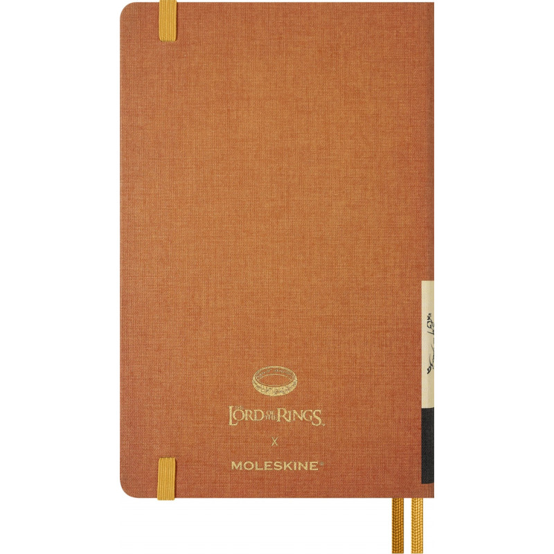 Notes MOLESKINE 2026 LOTR Frodo Sam, L, 13x21cm, w linie