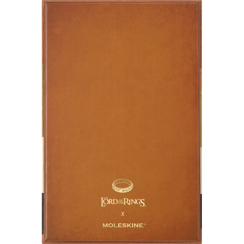 Notes MOLESKINE 2026 LOTR Frodo Sam, L, 13x21cm, w linie, box