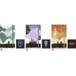 Zestaw 3 notesów MOLESKINE 2026 LOTR, 13x21cm, box