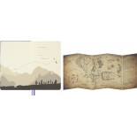 Zestaw 3 notesów MOLESKINE 2026 LOTR, 13x21cm, box