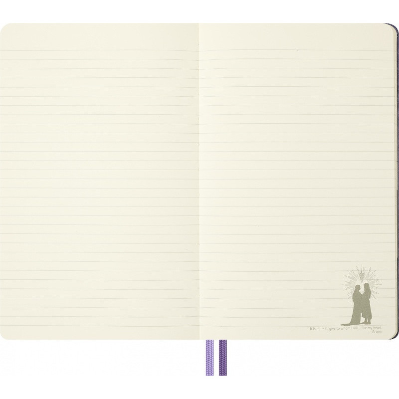 Zestaw 3 notesów MOLESKINE 2026 LOTR, 13x21cm, box