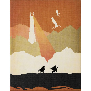Zestaw MOLESKINE 2026 LOTR: notes 13x21cm + zeszyt Cahier L + 2 ołówki + box