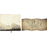 Zestaw MOLESKINE 2026 LOTR: notes 13x21cm + zeszyt Cahier L + 2 ołówki + box