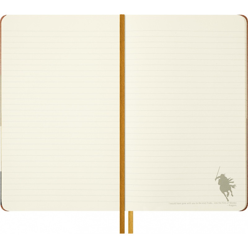 Zestaw MOLESKINE 2026 LOTR: notes 13x21cm + zeszyt Cahier L + 2 ołówki + box