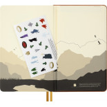 Zestaw MOLESKINE 2026 LOTR: notes 13x21cm + zeszyt Cahier L + 2 ołówki + box
