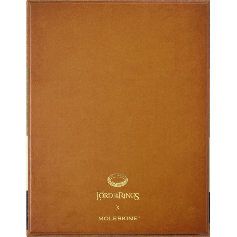 Zestaw MOLESKINE 2026 LOTR: notes 13x21cm + zeszyt Cahier L + 2 ołówki + box