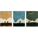 Zestaw 3 zeszytów MOLESKINE Cahier 2026 LOTR, XL, 19x25cm