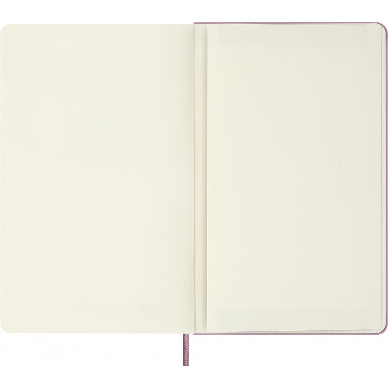 Notes MOLESKINE 2026, L, 13x21cm, gładki, twarda oprawa, majestic pink
