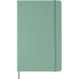 Notes MOLESKINE 2026, L, 13x21cm, gładki, twarda oprawa, Sage Green